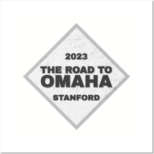 Stanford Road To Omaha College Baseball CWS 2023 Posters and Art